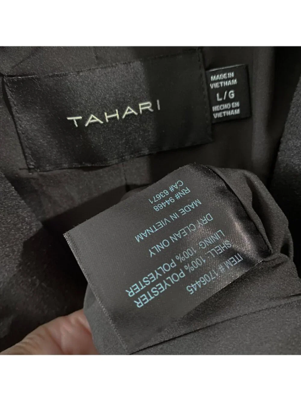 Tahari jacket womens